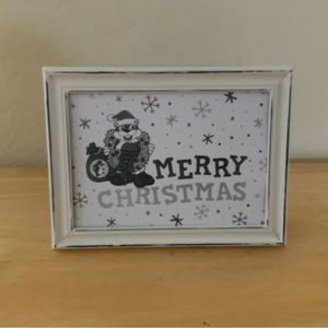 Buc-ees Merry Christmas picture 5x7 w/frame